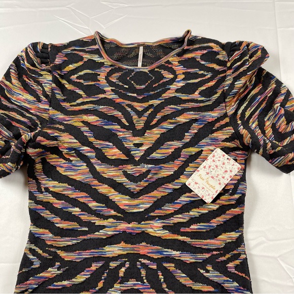 Free People Women’s Mini Dress Bodycon Dark Grey New Size: Small - Picture 10 of 16